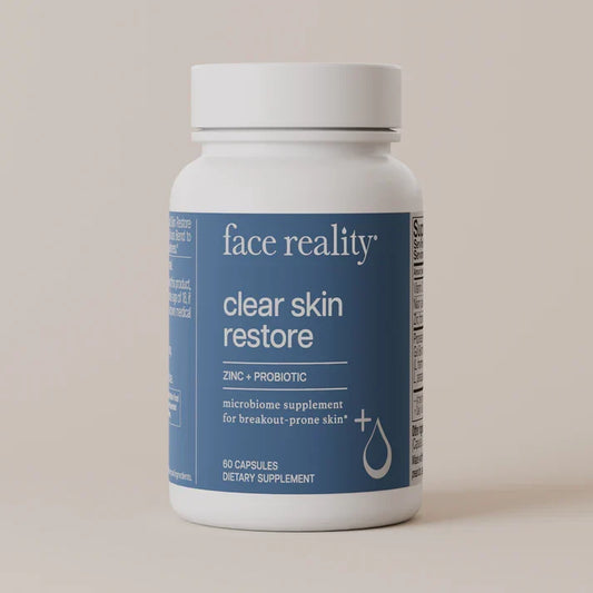 Clear Skin Restore | Zinc + Probiotic Supplement